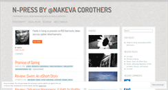 Desktop Screenshot of nakeva.wordpress.com