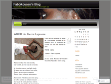 Tablet Screenshot of fabbikouassi.wordpress.com