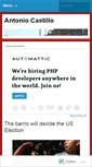 Mobile Screenshot of antoniocastillo.wordpress.com