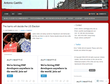 Tablet Screenshot of antoniocastillo.wordpress.com