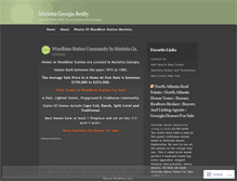 Tablet Screenshot of mariettageorgiarealty.wordpress.com