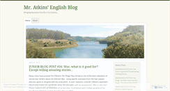 Desktop Screenshot of mrgsenglish.wordpress.com