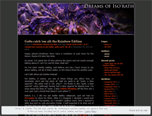 Tablet Screenshot of dreamsofisorath.wordpress.com