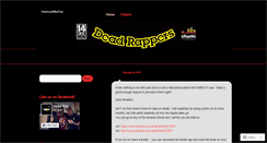 Desktop Screenshot of deadrappers.wordpress.com