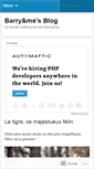 Mobile Screenshot of barryandme.wordpress.com