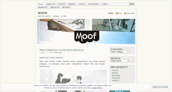 Desktop Screenshot of moofroof.wordpress.com