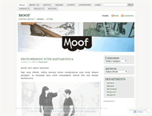 Tablet Screenshot of moofroof.wordpress.com