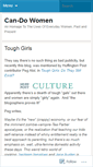 Mobile Screenshot of candowomen.wordpress.com
