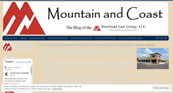 Desktop Screenshot of mountainandcoast.wordpress.com