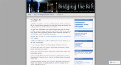 Desktop Screenshot of bridgingtherift.wordpress.com