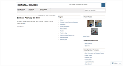Desktop Screenshot of coastallife.wordpress.com