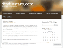 Tablet Screenshot of dindin1025.wordpress.com