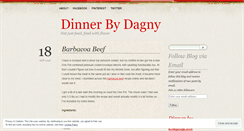 Desktop Screenshot of dinnerbydagny.wordpress.com