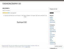 Tablet Screenshot of fashiongraphy181.wordpress.com