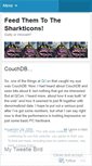 Mobile Screenshot of feedthemtothesharkticons.wordpress.com