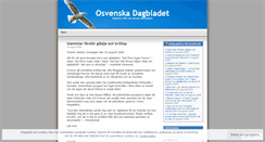 Desktop Screenshot of osvenskan.wordpress.com