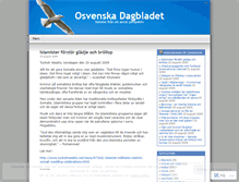 Tablet Screenshot of osvenskan.wordpress.com