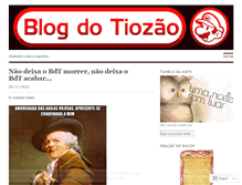 Tablet Screenshot of blogtiozao.wordpress.com