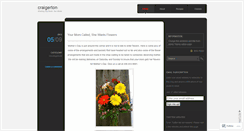 Desktop Screenshot of craigerton.wordpress.com