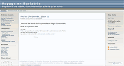 Desktop Screenshot of grospourchaut.wordpress.com