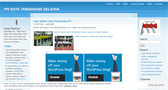 Desktop Screenshot of ppitangsel.wordpress.com