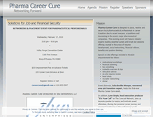 Tablet Screenshot of pharmacareercure.wordpress.com