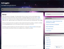 Tablet Screenshot of kstruggles.wordpress.com