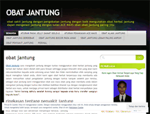 Tablet Screenshot of obatjantungpalingbagus.wordpress.com