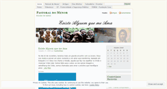 Desktop Screenshot of pastoraldomenorsantos.wordpress.com