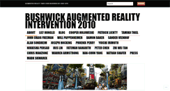 Desktop Screenshot of bushwickarintervention.wordpress.com
