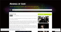 Desktop Screenshot of musingsofaudi.wordpress.com