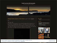 Tablet Screenshot of frankmoroniphotography.wordpress.com