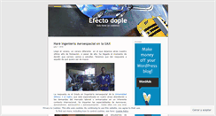 Desktop Screenshot of efectodople.wordpress.com