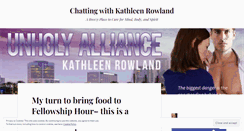 Desktop Screenshot of kathleenrowland.wordpress.com