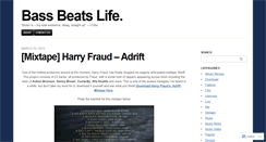 Desktop Screenshot of bassbeatslife.wordpress.com