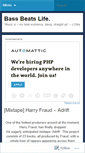 Mobile Screenshot of bassbeatslife.wordpress.com