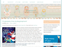 Tablet Screenshot of playgroupmum.wordpress.com