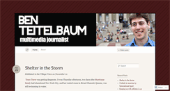 Desktop Screenshot of benteitelbaum.wordpress.com