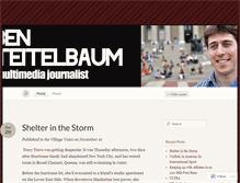 Tablet Screenshot of benteitelbaum.wordpress.com