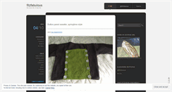 Desktop Screenshot of fitzfabulous.wordpress.com