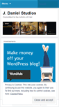 Mobile Screenshot of jdanielstudio.wordpress.com