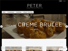 Tablet Screenshot of peterjreyes.wordpress.com