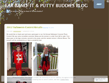 Tablet Screenshot of earbandit.wordpress.com