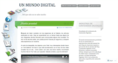 Desktop Screenshot of contenidosdigitales2010.wordpress.com