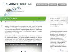 Tablet Screenshot of contenidosdigitales2010.wordpress.com