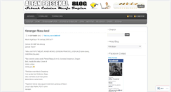 Desktop Screenshot of alfanpresekal.wordpress.com