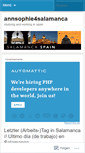 Mobile Screenshot of annsophie4salamanca.wordpress.com