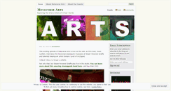 Desktop Screenshot of metaversearts.wordpress.com