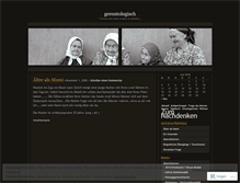 Tablet Screenshot of gerontoloooogisch.wordpress.com