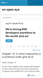 Mobile Screenshot of anopeneye.wordpress.com